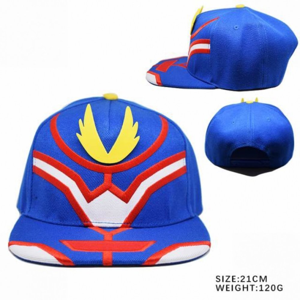 Best Japanese Anime My Hero Academia All Might Blue Baseball Hat